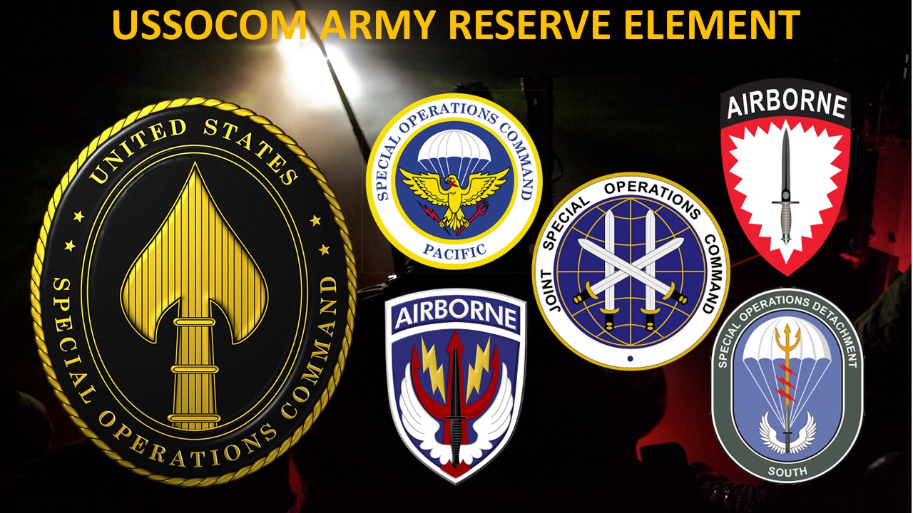 USSOCOM Army Reserve Element banner